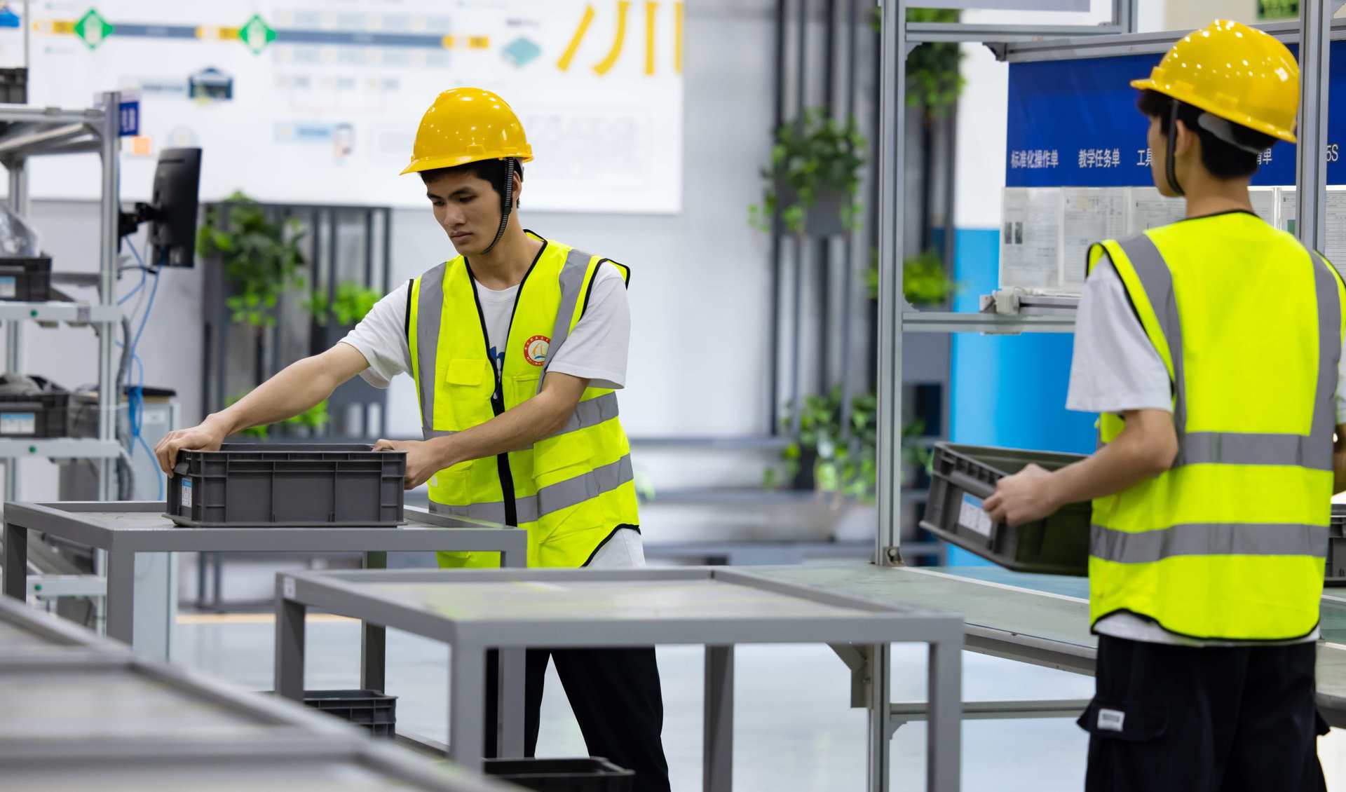 在匠心书院的学生